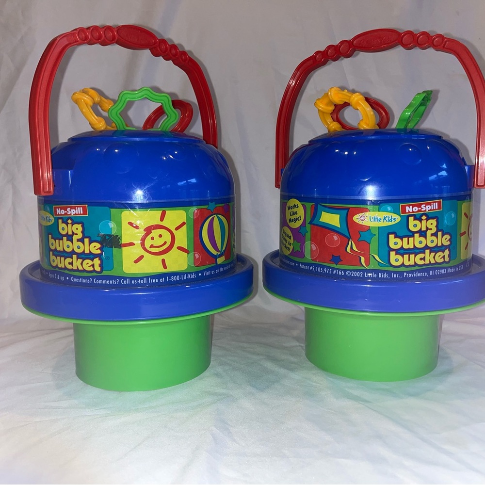 Blue Big Bubble Bucket